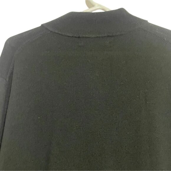 Men's Saks Fifth Avenue Size XXL Zip Up Sweater Wool Blend - Picture 4 of 7